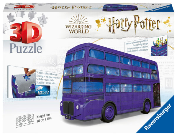 Ravensburger 3D pusle pliiatsitops 162 tk Harry Potter buss