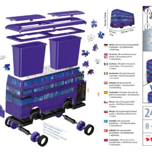 Ravensburger 3D pusle pliiatsitops 162 tk Harry Potter buss - Image 4