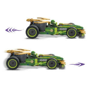 LEGO Ninjago Lloydi tagasitõmmatav võidusõiduauto - Image 4