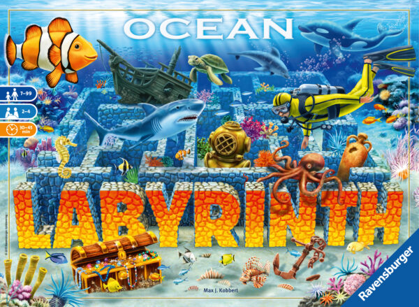 Ravensburger lauamäng: Labürint ookean