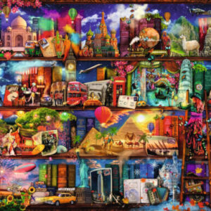 Ravensburger pusle 2000 tk Raamatute maailm - Image 2
