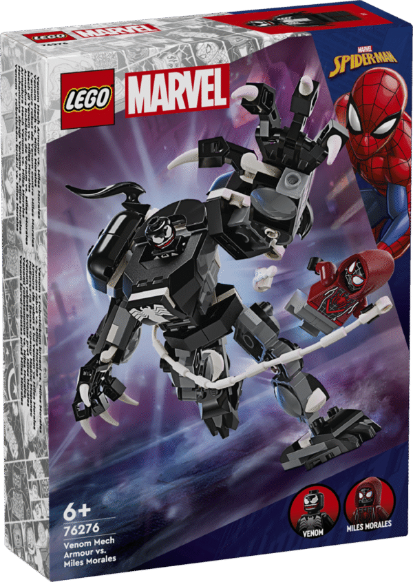 LEGO Super Heroes Venomi robotsoomus vs. Miles Morales