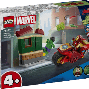 LEGO Super Heroes Iron Man koos ratta ja The Hulkiga