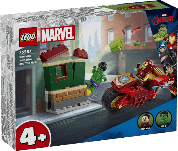 LEGO Super Heroes Iron Man koos ratta ja The Hulkiga