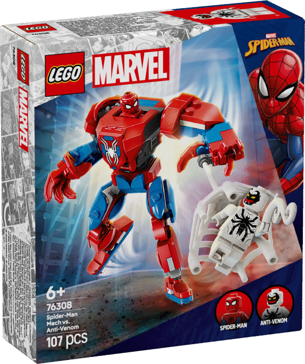 LEGO Super Heroes Spider-Mani robot VS. Anti-Venom
