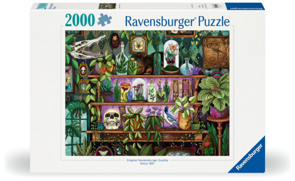 Ravensburger pusle 2000 tk Võluri riiul