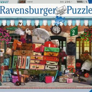 Ravensburger pusle 2000 tk Reisimise valguses