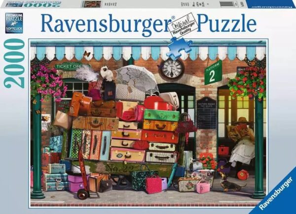 Ravensburger pusle 2000 tk Reisimise valguses
