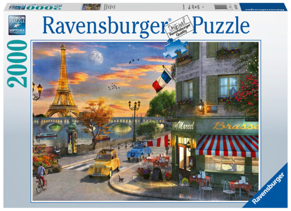 Ravensburger pusle 2000 tk Pariisi päikeseloojang