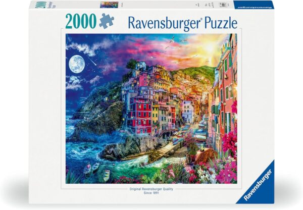 Ravensburger pusle 2000 tk Värviline Cinque Terre