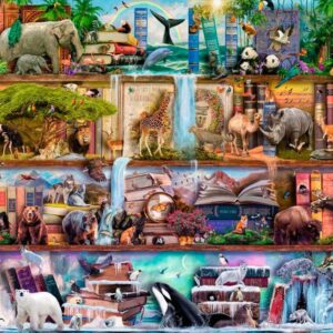 Ravensburger pusle 2000 tk Loomade kuningriik - Image 2