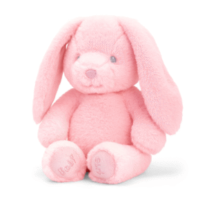 Keel Toys Eco beebi jänes tüdruk roosa 25 cm