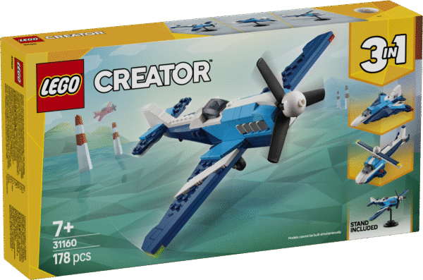 LEGO Creator Lennukid: võidusõidulennuk