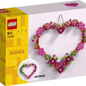 LEGO Südamekujuline ornament