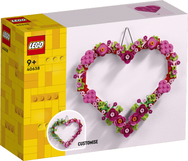 LEGO Südamekujuline ornament
