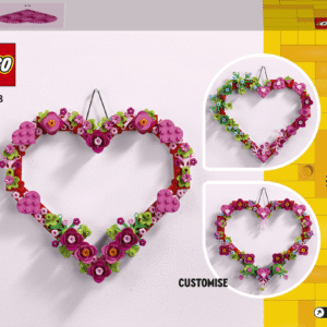 LEGO Südamekujuline ornament - pilt 3