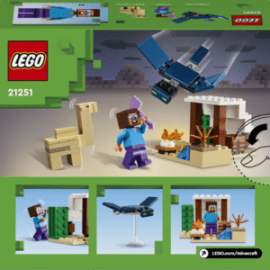 LEGO Minecraft Steve’i kõrbeekspeditsioon - Image 3