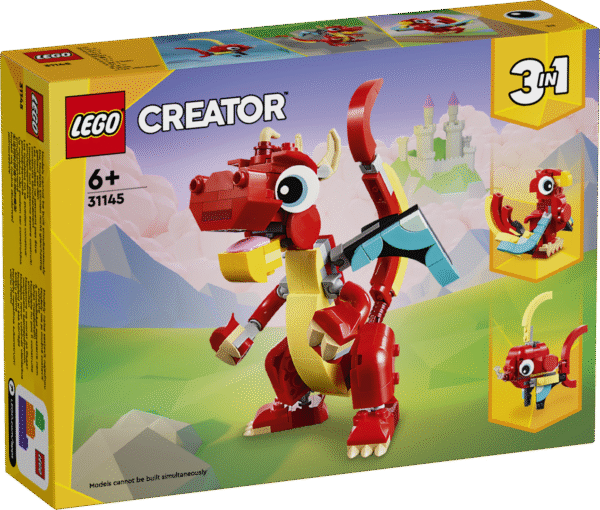 LEGO Creator Punane draakon