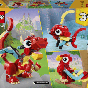 LEGO Creator Punane draakon - Image 2