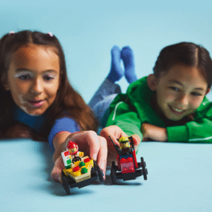 LEGO City Pitsaauto vs tuletõrjeauto võidusõiduautode komplekt - Image 3