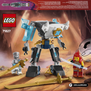 LEGO Ninjago Zane’i lahinguvormis robot - Image 2