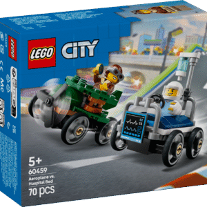 LEGO City Lennuk vs haiglavoodi võidusõiduautode komplekt
