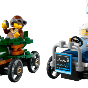 LEGO City Lennuk vs haiglavoodi võidusõiduautode komplekt - pilt 5