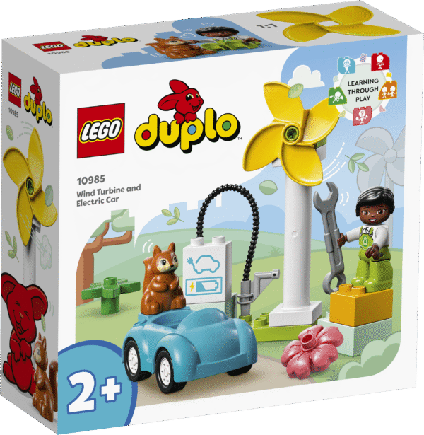 LEGO DUPLO Tuuleturbiin ja elektriauto