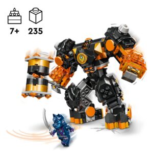 LEGO Ninjago Cole’I Maa elemendi robot - Image 3