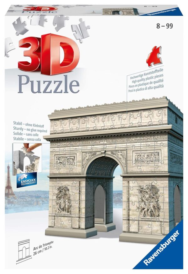 Ravensburger 3D pusle 216 tk Triumfikaar