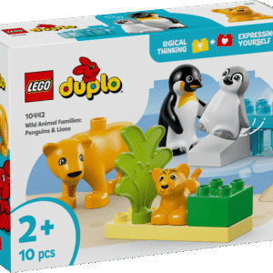 LEGO DUPLO Metsloomade perekonnad: pingviinid ja lõvid