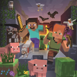 Ravenburgeri pusle 3x49 tk Minecraft - Image 2