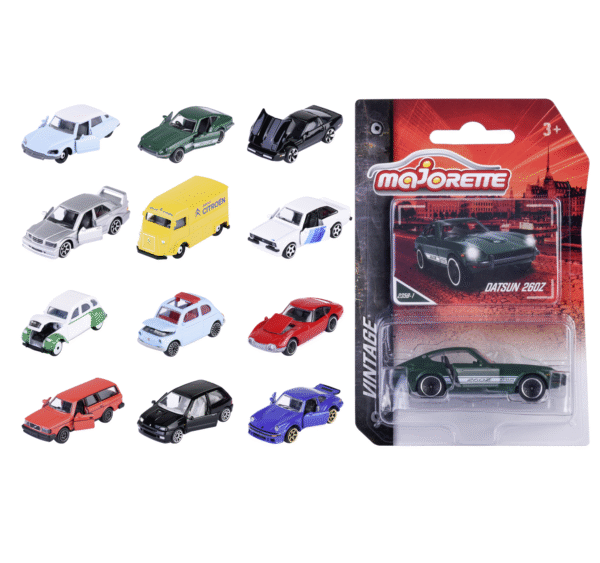 Majorette Vintage cars mudelautod