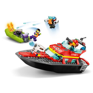 LEGO City Tuletõrje päästepaat - Image 2