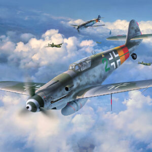 Revell liimitav mudel Messerschmitt Bf109 G-10 1:48 - Image 2