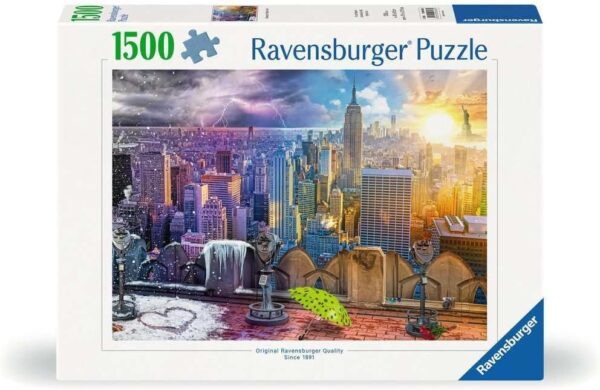 Ravensburger pusle 1500 tk Aastaajad New Yorkis