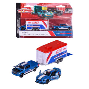 Majorette võidusõiduauto + treiler - Image 3