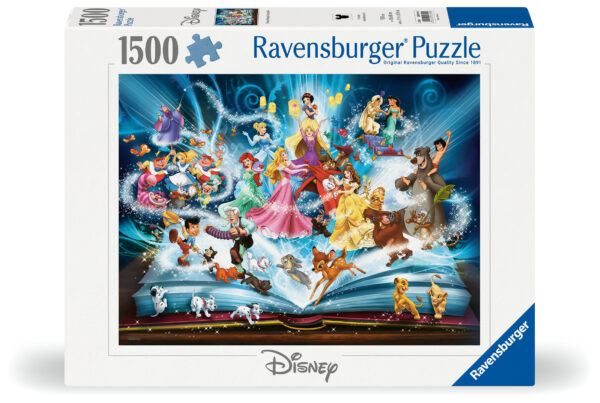 Ravensburger pusle 1500 tk Disney juturaamat