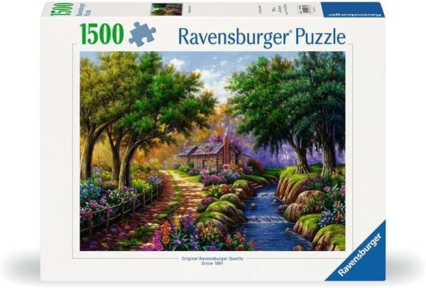 Ravensburger pusle 1500 tk Majake järve ääres