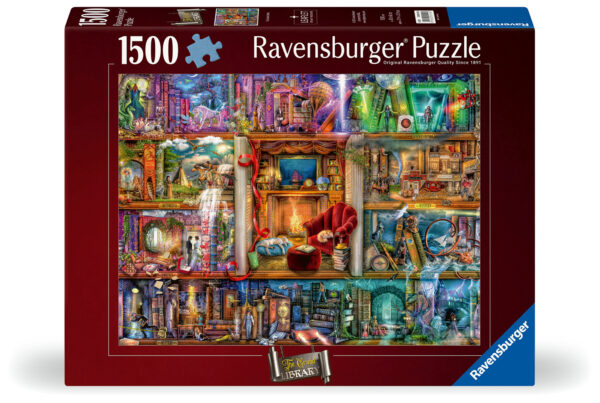 Ravensburger pusle 1500 tk Suur raamatukogu