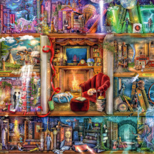 Ravensburger pusle 1500 tk Suur raamatukogu - pilt 2