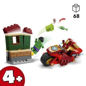 LEGO Super Heroes Iron Man koos ratta ja The Hulkiga - Image 4