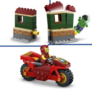 LEGO Super Heroes Iron Man koos ratta ja The Hulkiga - Image 5