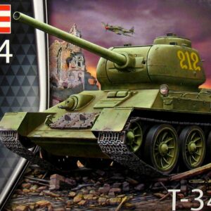 Revell liimitav mude Vene tank T34/85 1:72 - Image 5