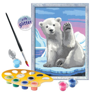 Ravensburger Maalimine numbrite järgi Jääkaru tervitus - Image 2