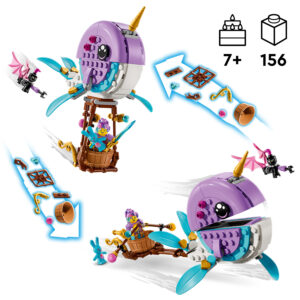LEGO DREAMZzz Izzie Narvalikuumaõhupall - Image 2