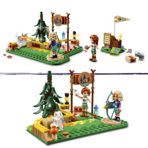 LEGO Friends Seikluslaagri vibulaskmisrada - Image 3