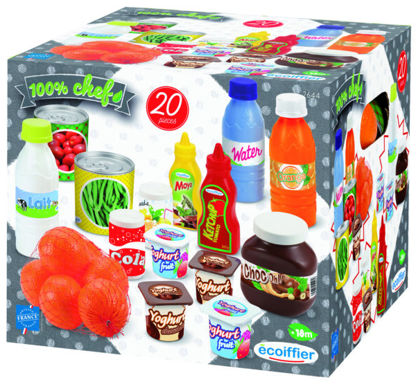Ecoiffier toiduainete kast
