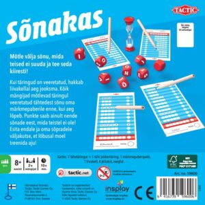 Tactic lauamäng Sõnakas - Image 3