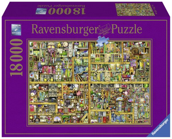 Ravensburger pusle 18000 tk Maagiline raamaturiiul